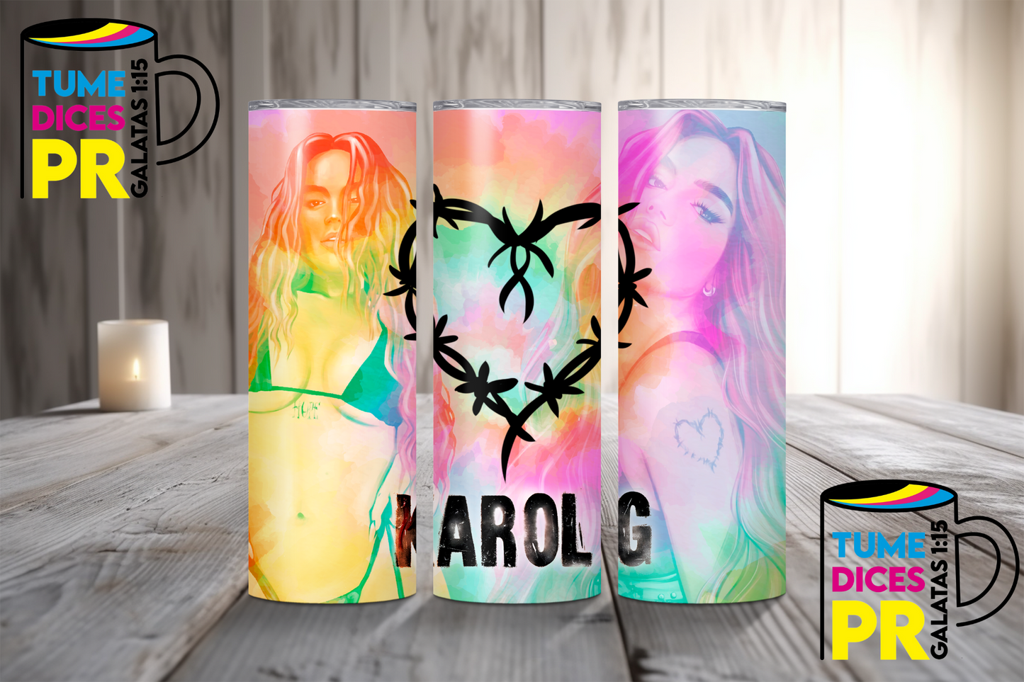 KAROL G Skinny Tumbler