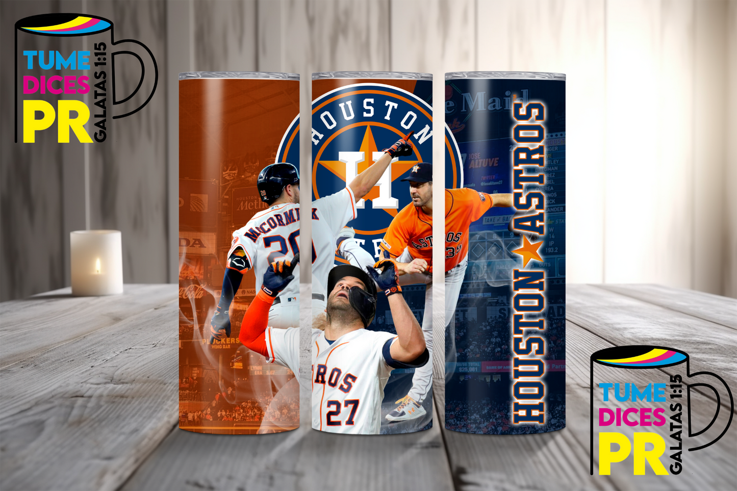 BASEBALL Skinny Tumbler