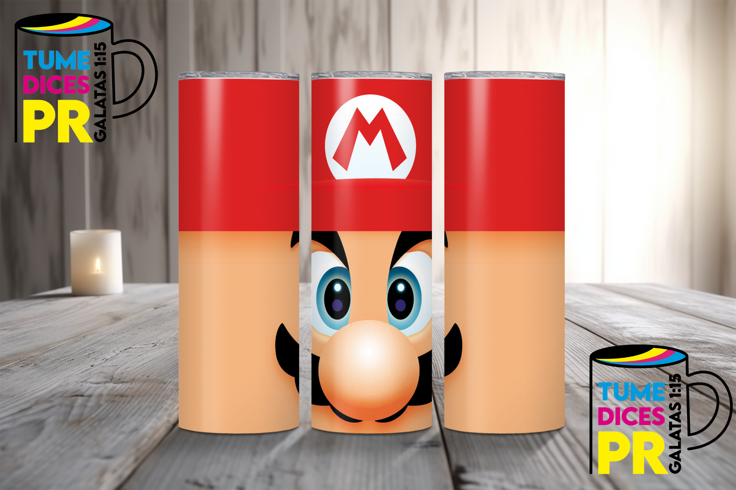 MARIO BROS Skinny Tumbler