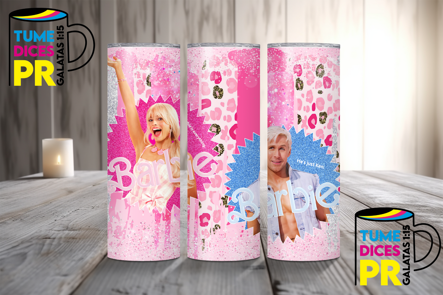 BARBIE Skinny Tumbler