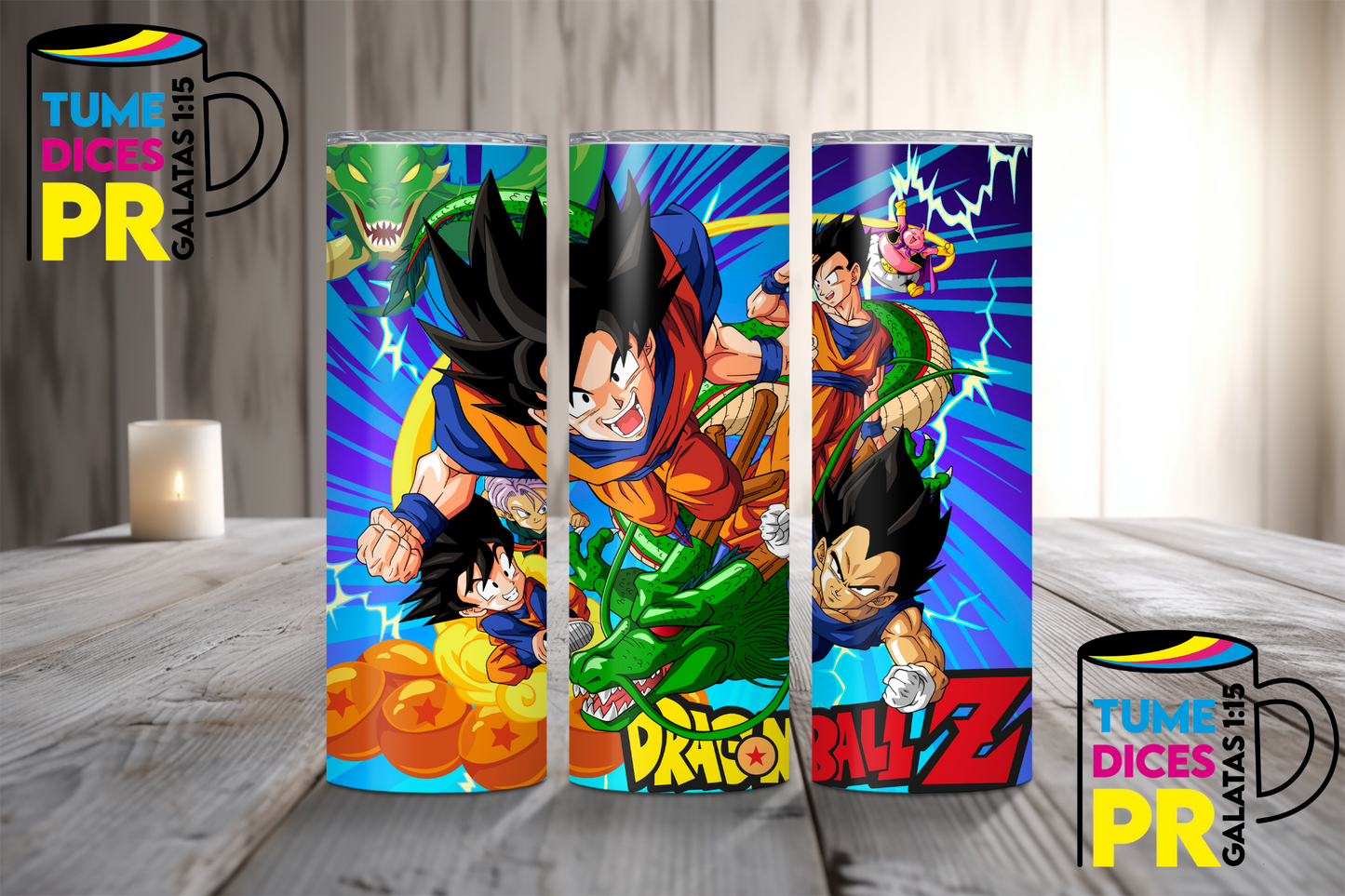 ANIME Skinny Tumbler
