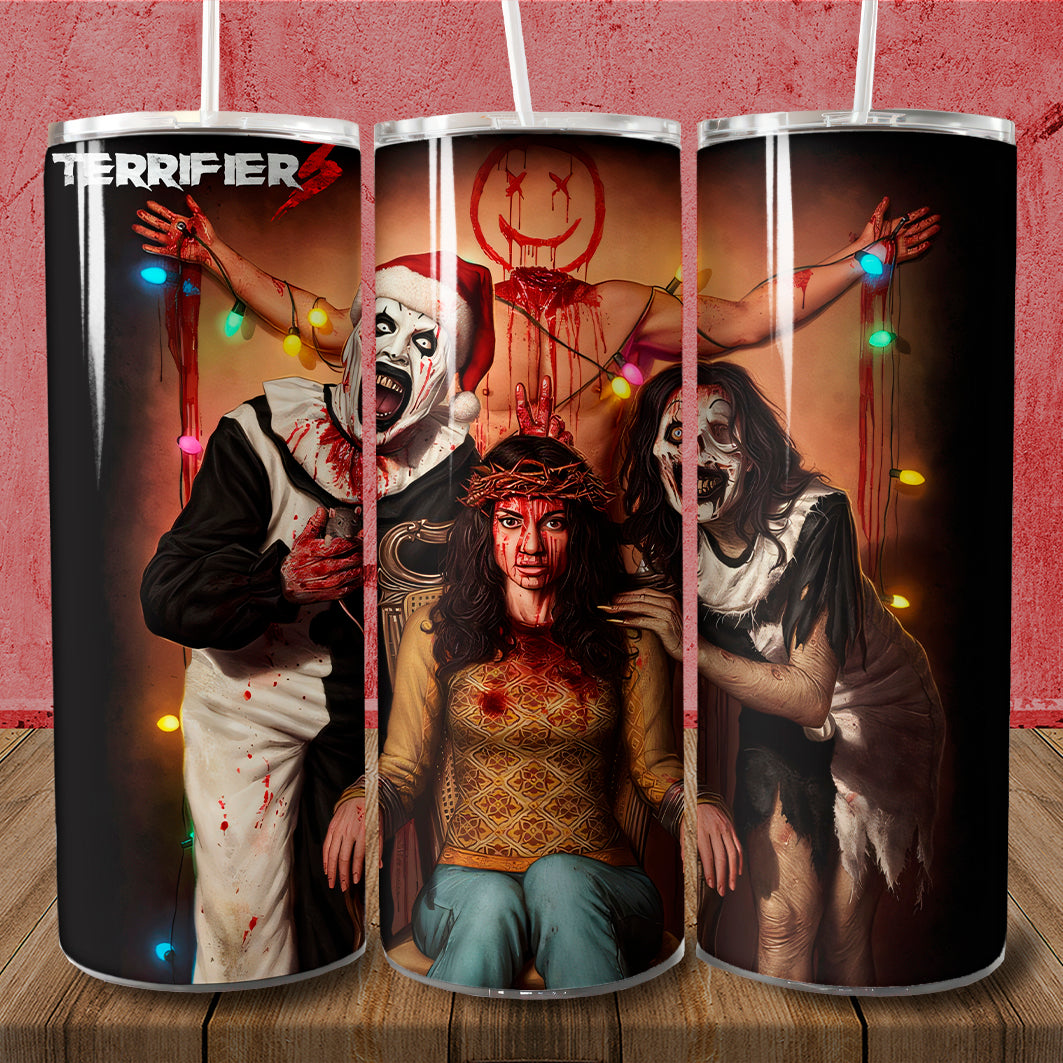 Terrifier Skinny Tumbler