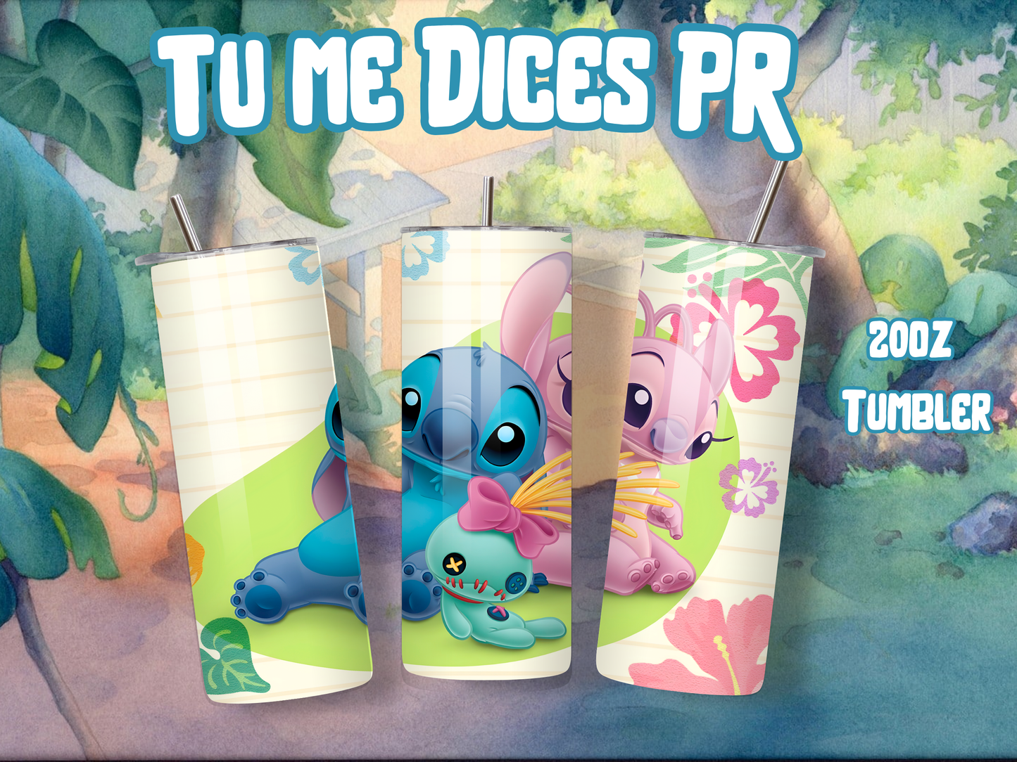 LILO & STITCH Skinny Tumbler