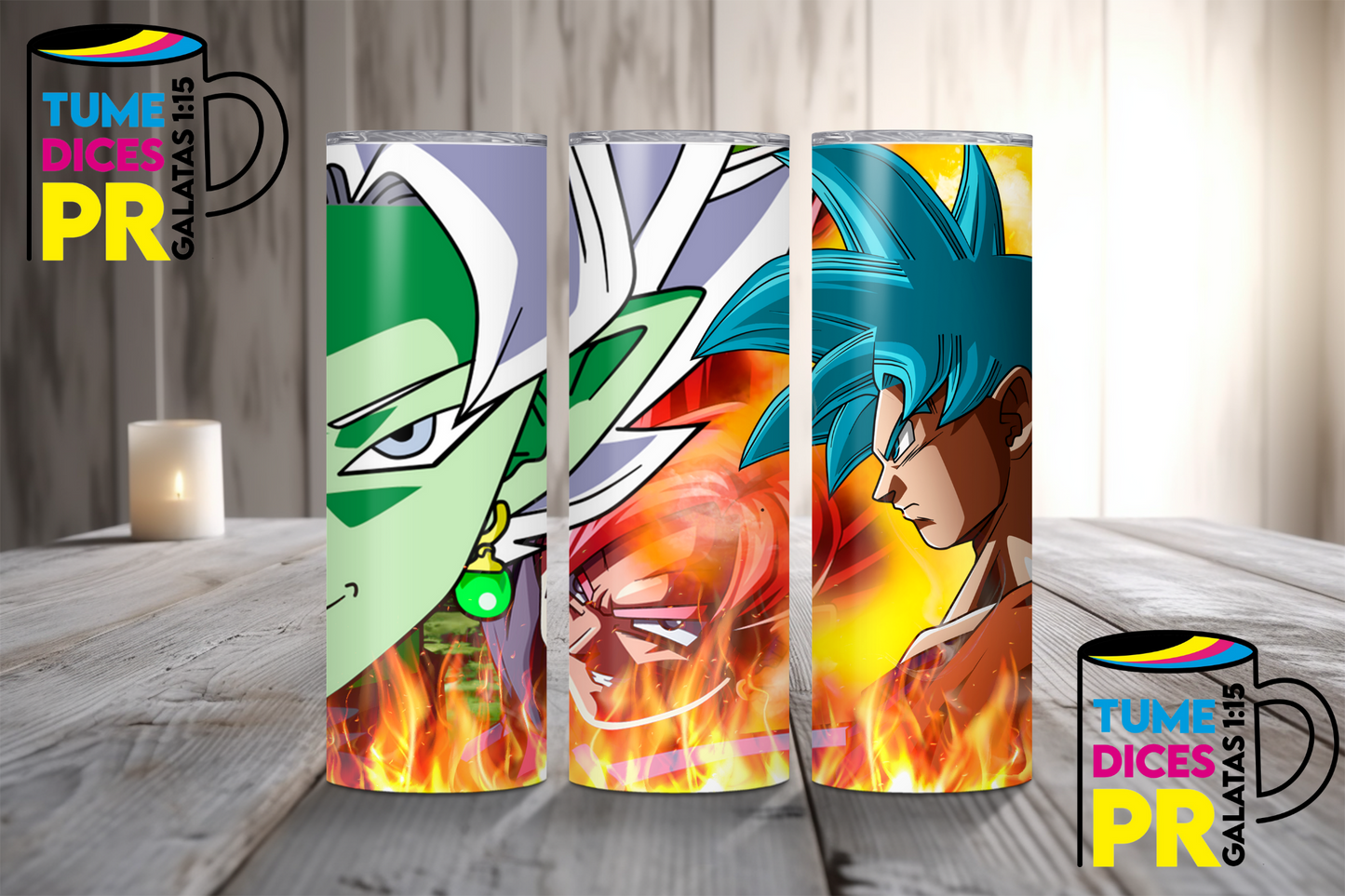 ANIME Skinny Tumbler