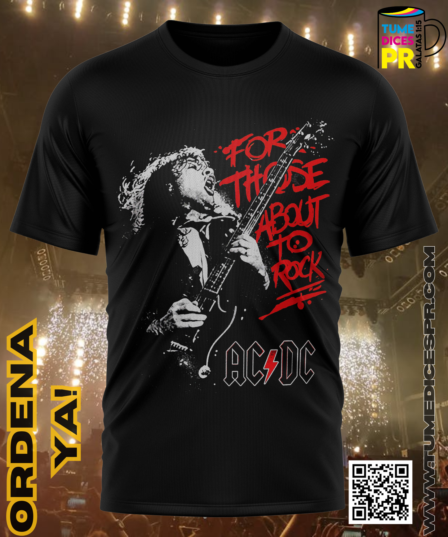AC/DC Camisetas