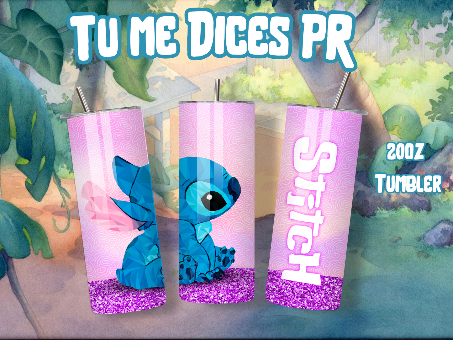 LILO & STITCH Skinny Tumbler