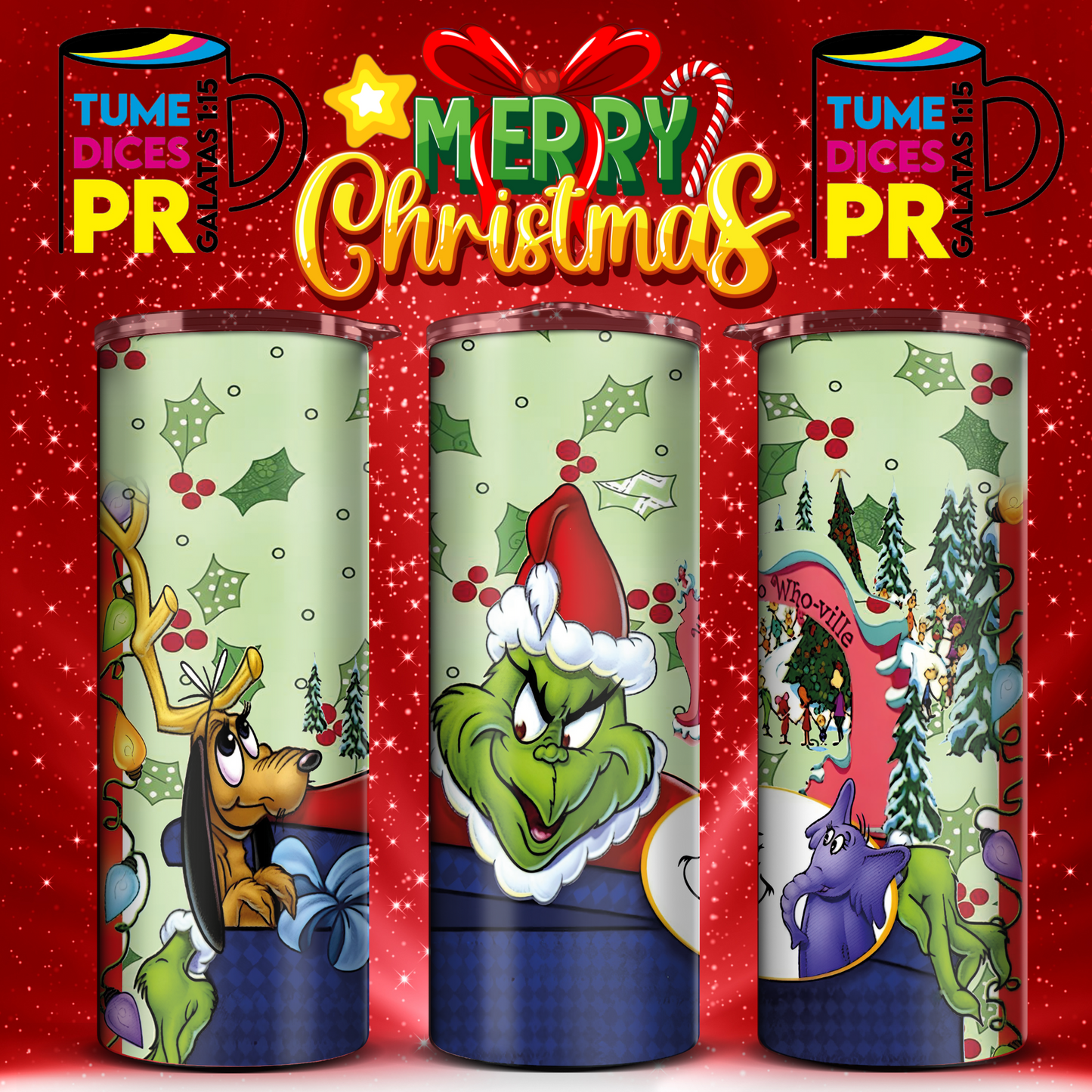NAVIDAD Skinny Tumbler