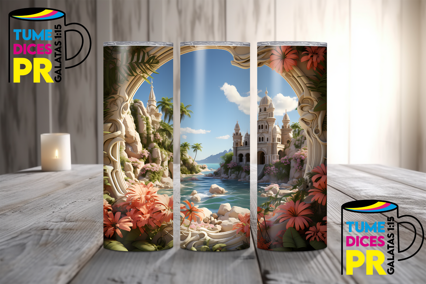 PAISAJES Skinny Tumbler