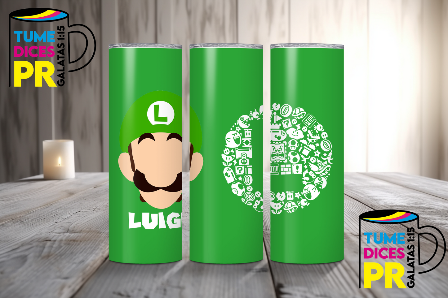 MARIO BROS Skinny Tumbler