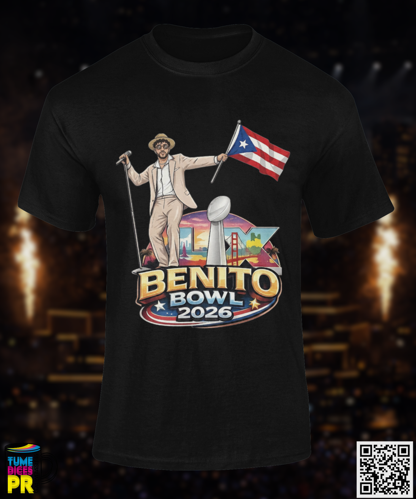 HALFTIME SHOW BAD BUNNY Camisetas