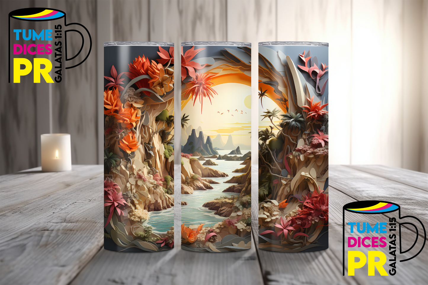 PAISAJES Skinny Tumbler
