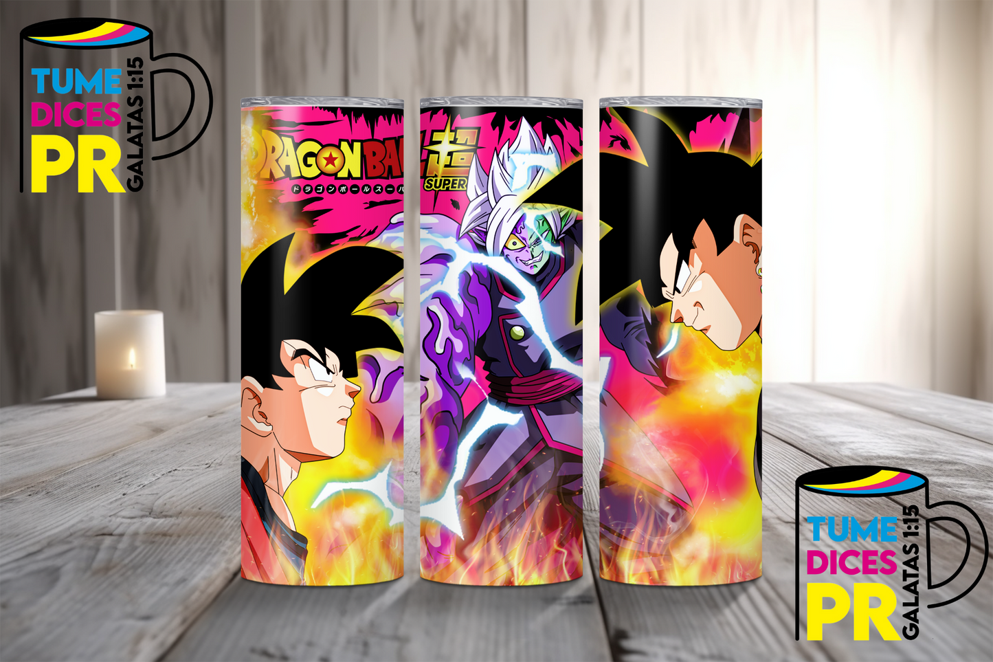 ANIME Skinny Tumbler