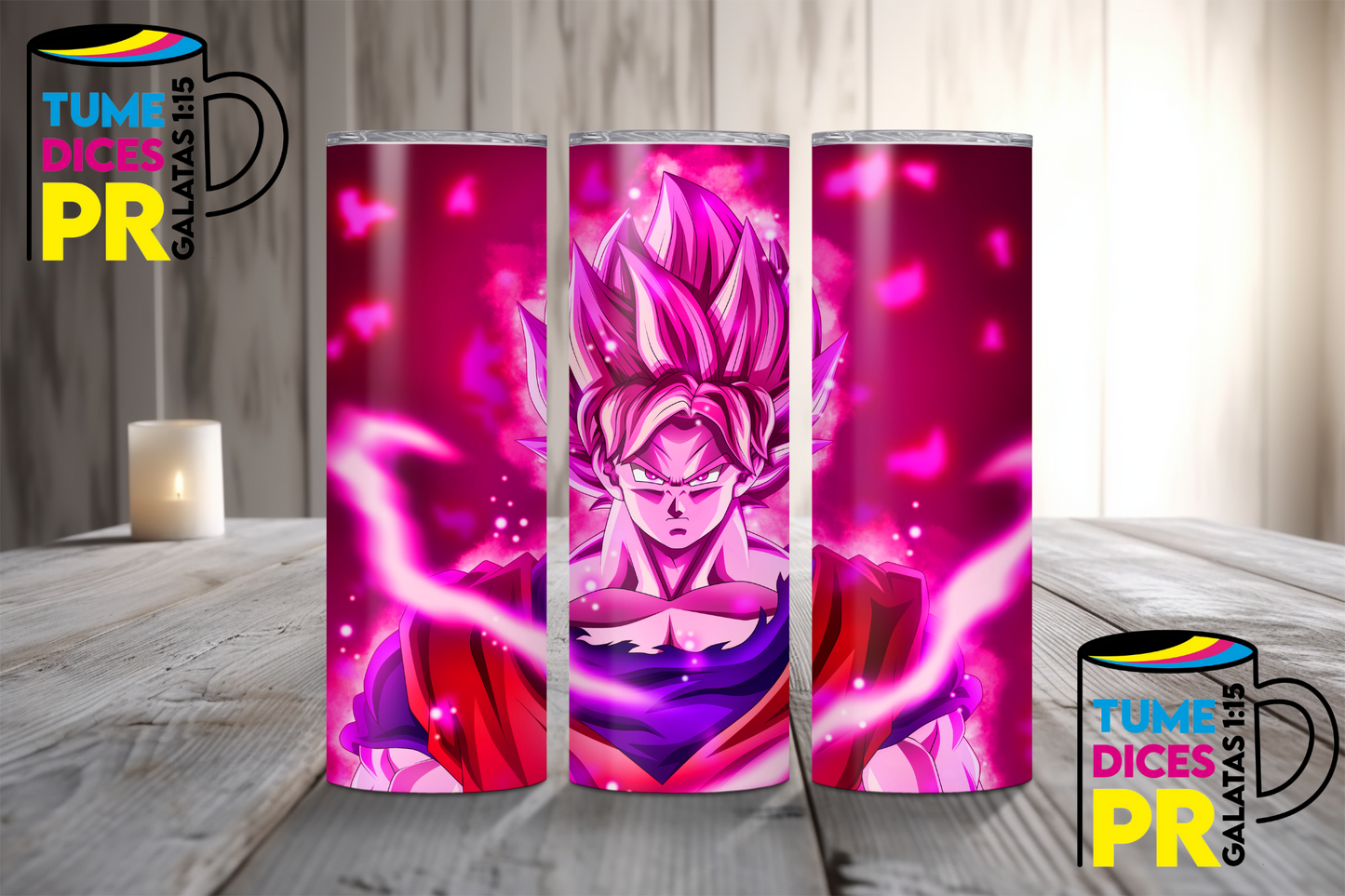 ANIME Skinny Tumbler
