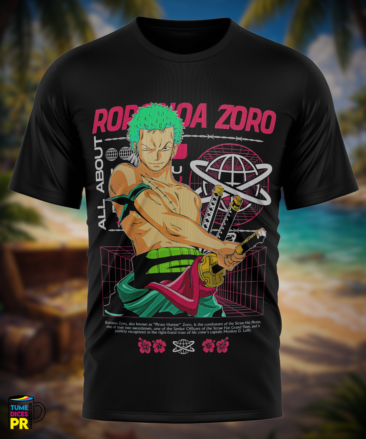 Camiseta ONE PIECE 1 | Algodón y poliéster | Tallas S–XL
