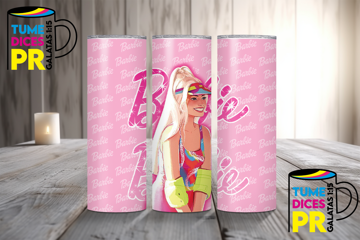 BARBIE Skinny Tumbler