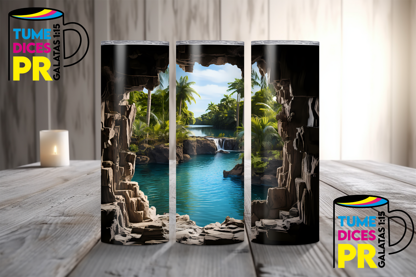 PAISAJES Skinny Tumbler