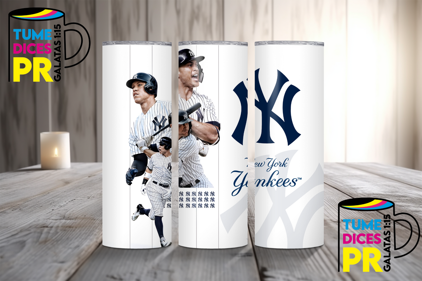 BASEBALL Skinny Tumbler