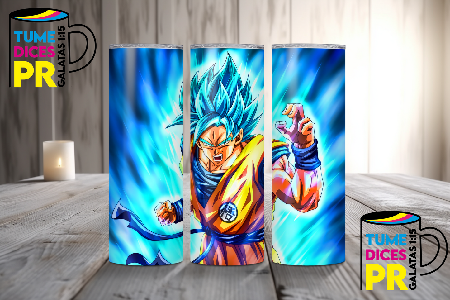 ANIME Skinny Tumbler