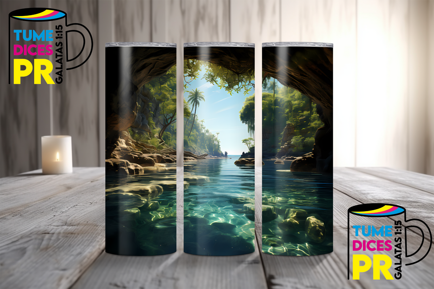 PAISAJES Skinny Tumbler