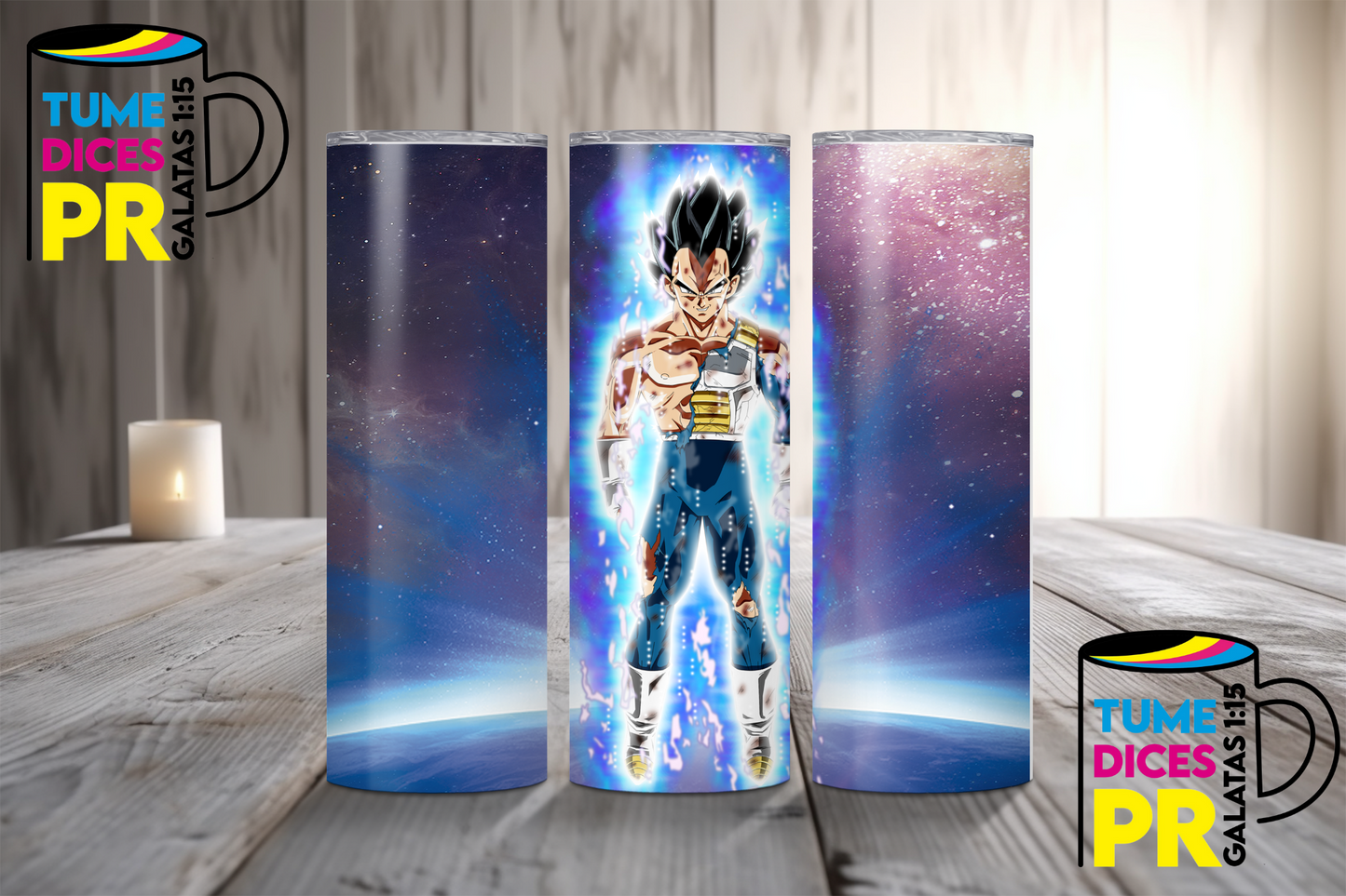 ANIME Skinny Tumbler