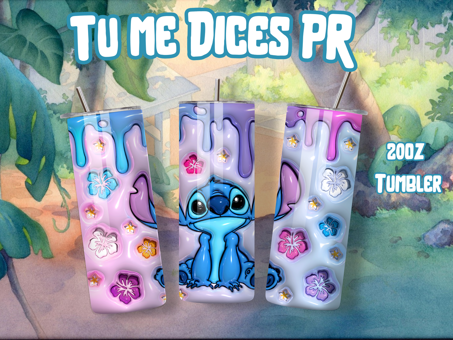 LILO & STITCH Skinny Tumbler