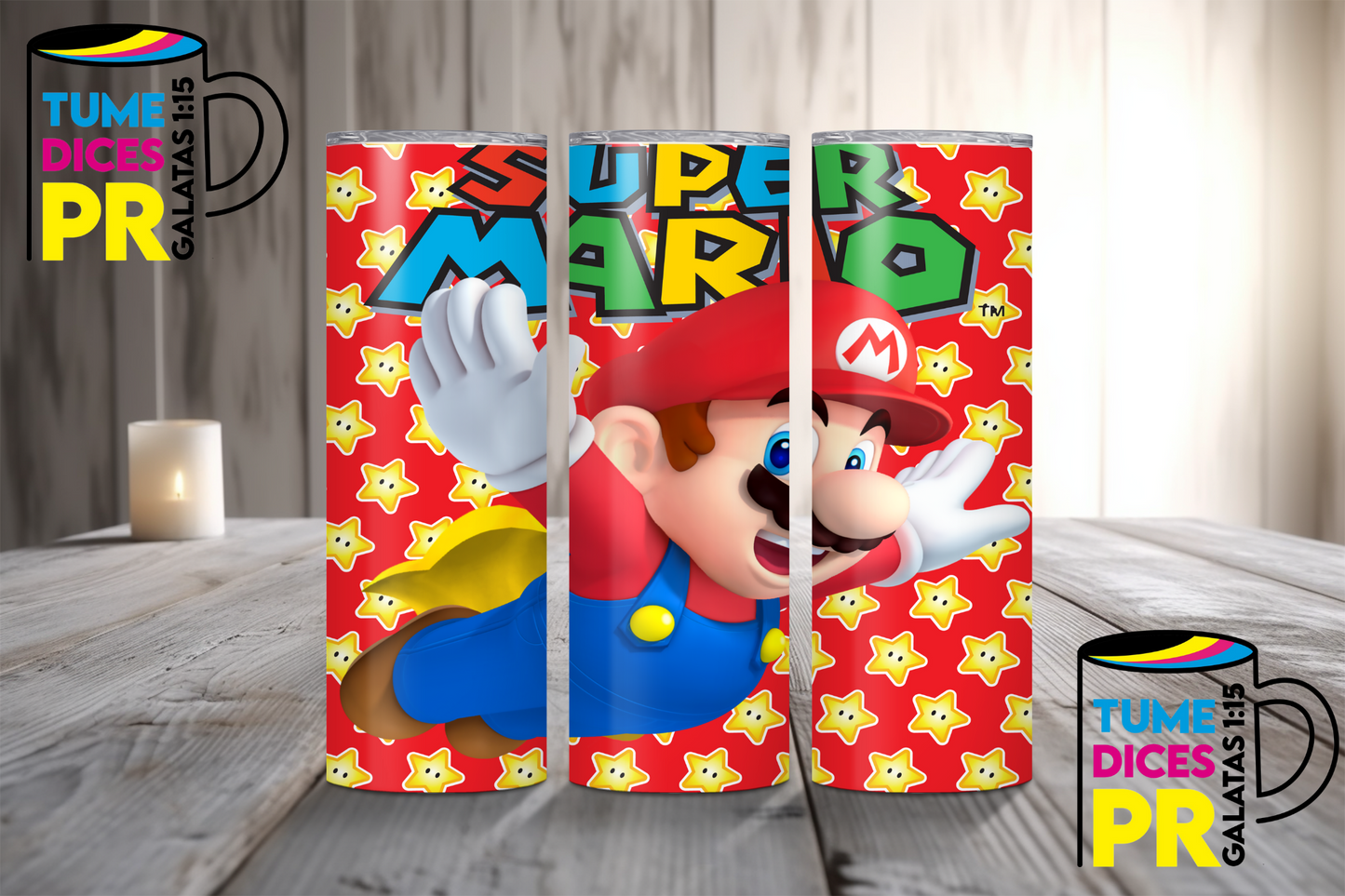 MARIO BROS Skinny Tumbler