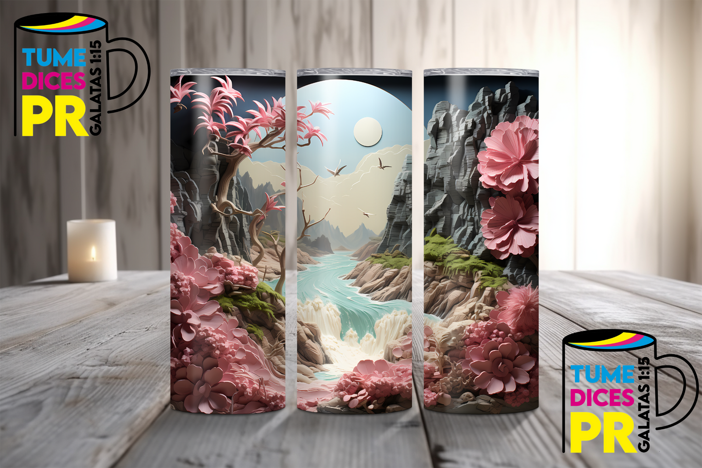 PAISAJES Skinny Tumbler
