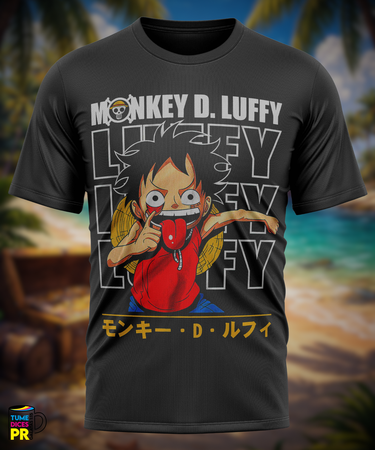 Camiseta ONE PIECE 1 | Algodón y poliéster | Tallas S–XL