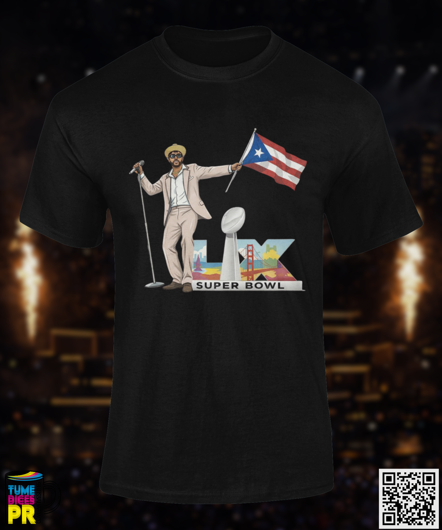 HALFTIME SHOW BAD BUNNY Camisetas