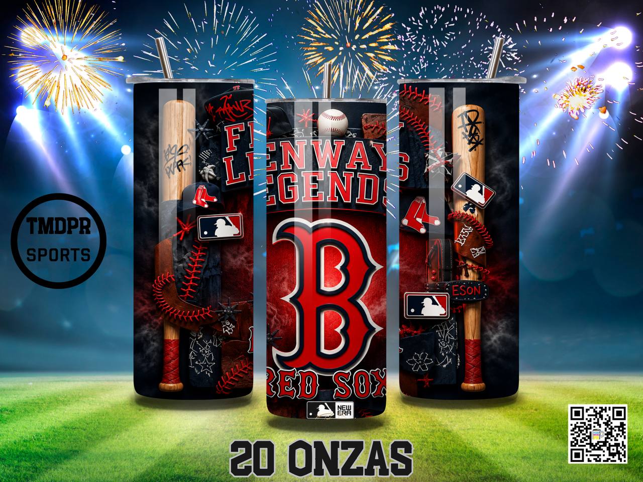 BASEBALL 3 Skinny Tumbler