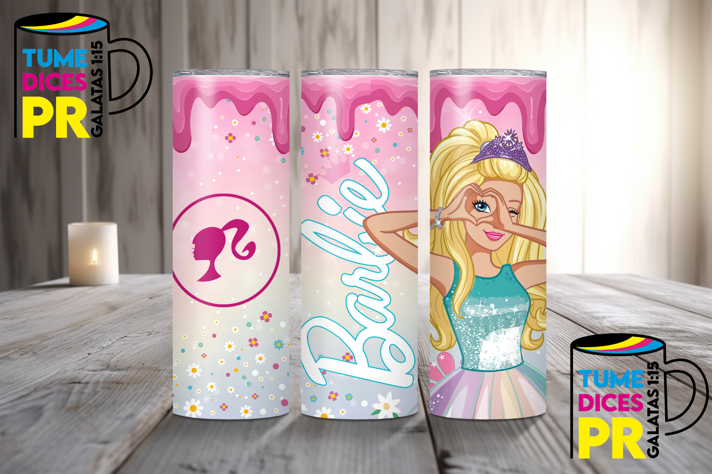 BARBIE Skinny Tumbler