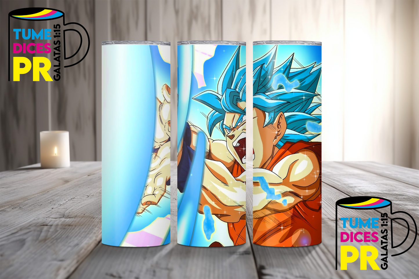 ANIME Skinny Tumbler