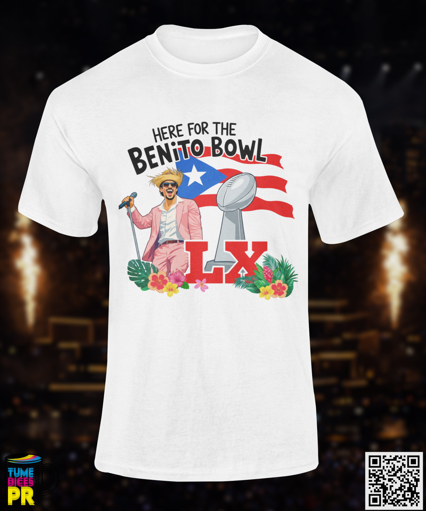 HALFTIME SHOW BAD BUNNY Camisetas