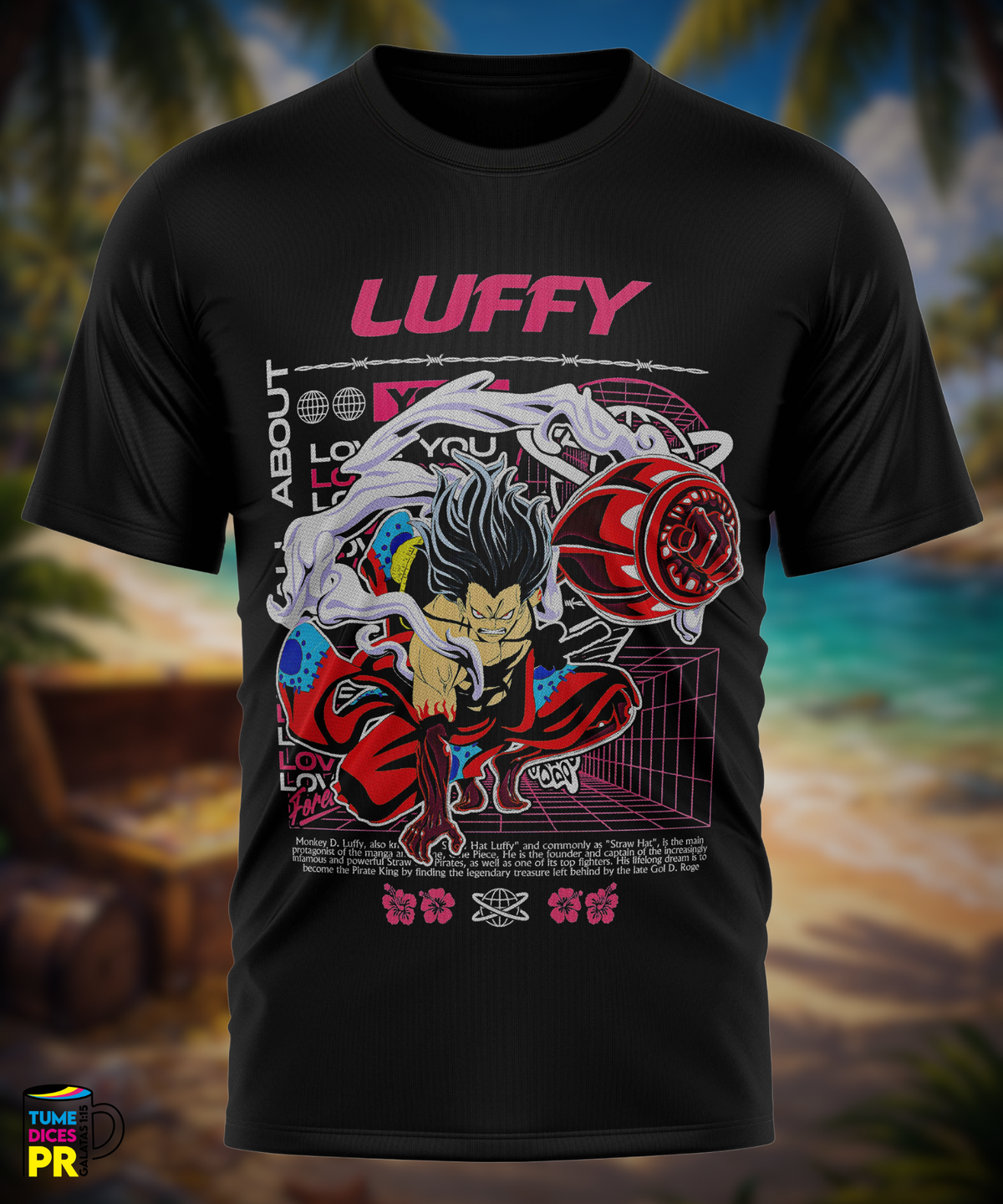 Camiseta ONE PIECE 1 | Algodón y poliéster | Tallas S–XL