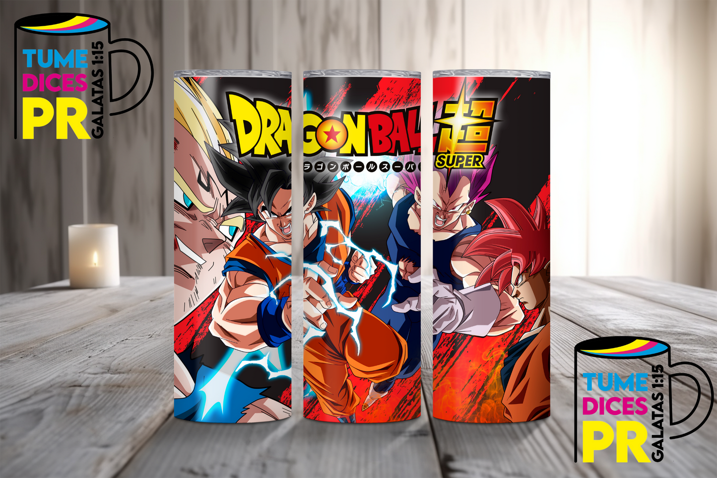 ANIME Skinny Tumbler