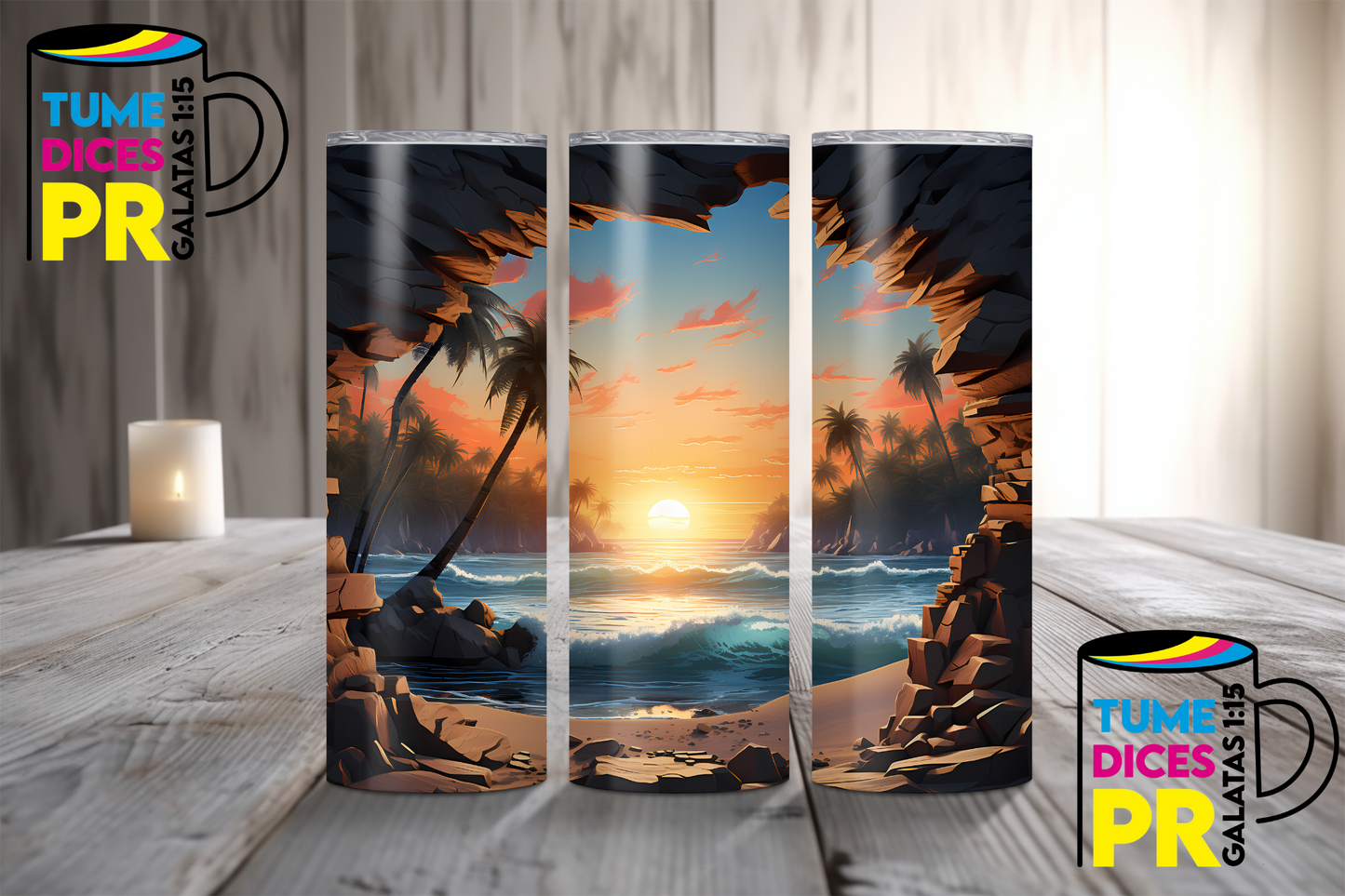 PAISAJES Skinny Tumbler