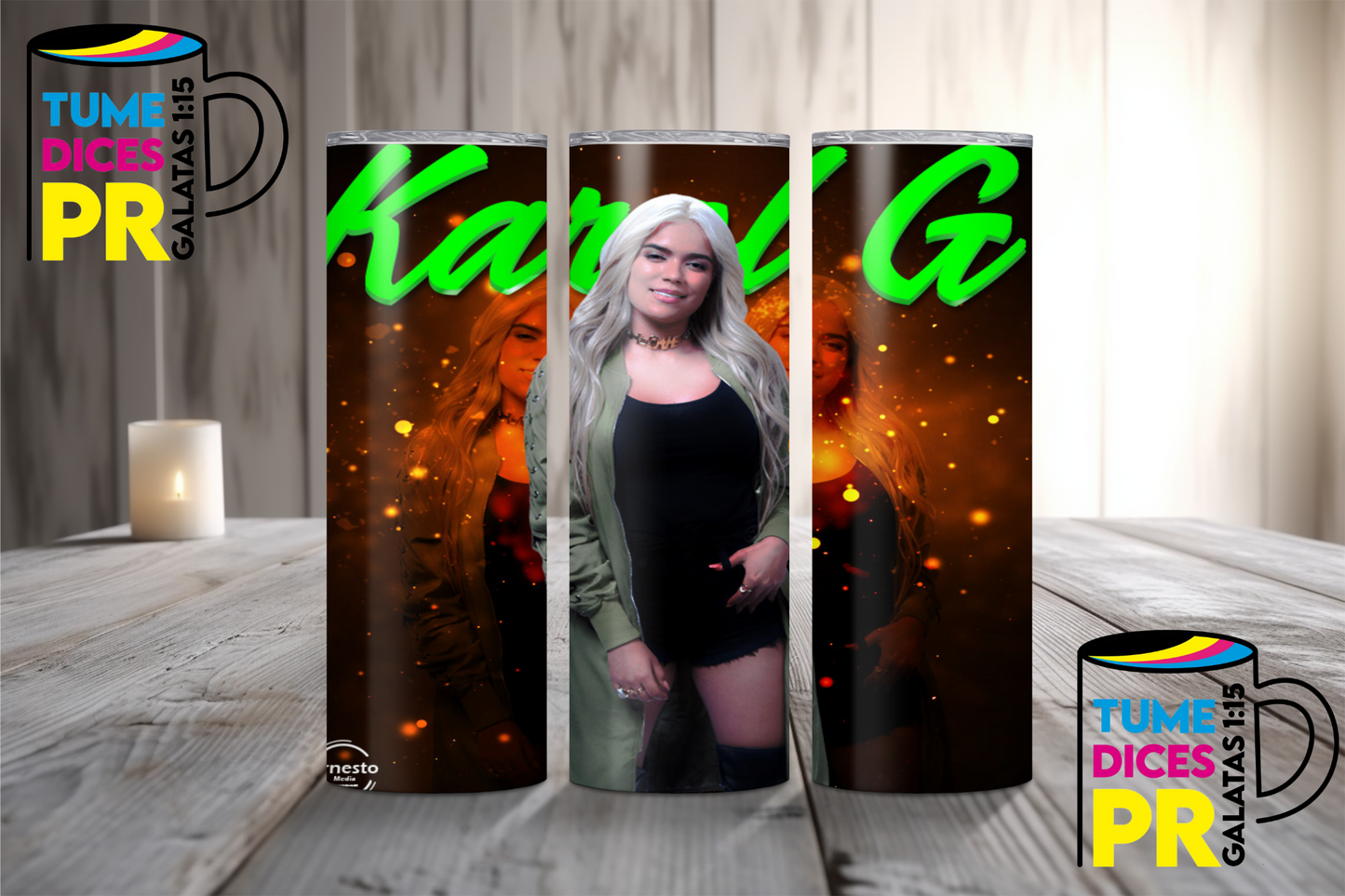 KAROL G Skinny Tumbler