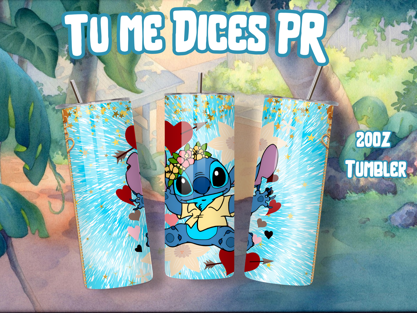 LILO & STITCH Skinny Tumbler