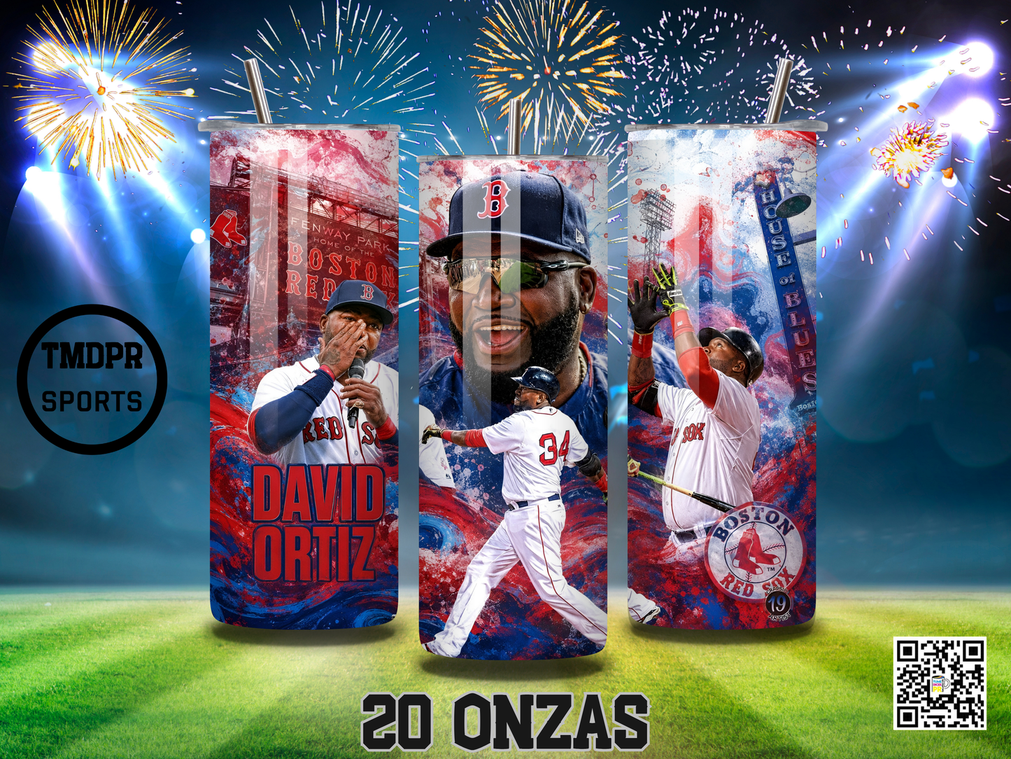 BASEBALL 3 Skinny Tumbler