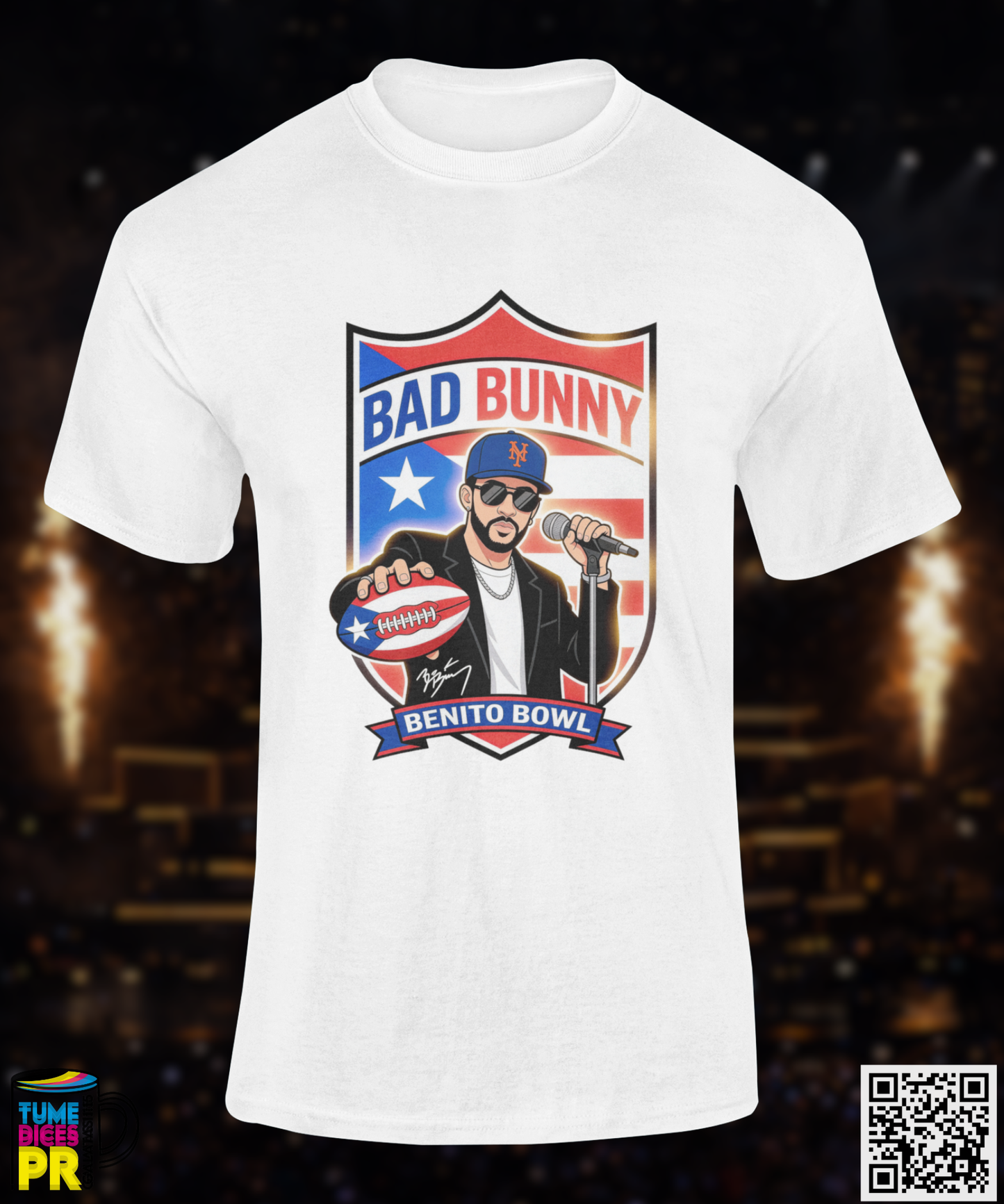 HALFTIME SHOW BAD BUNNY Camisetas
