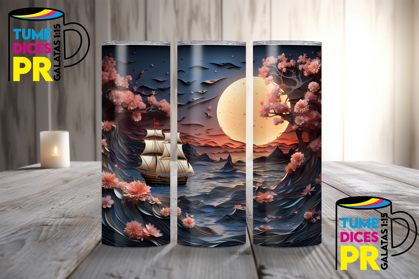 PAISAJES Skinny Tumbler
