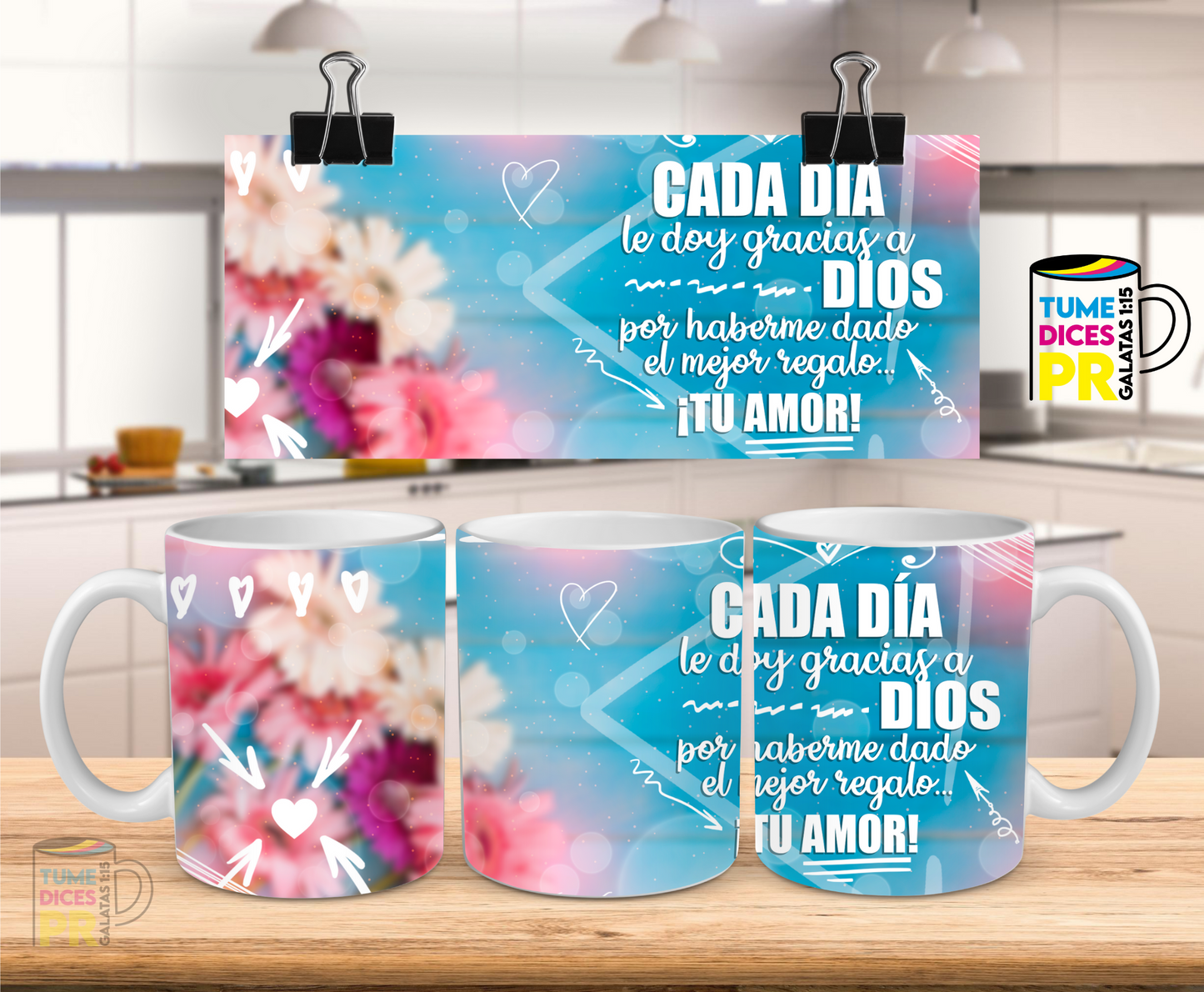Taza Mensajes Cristianos