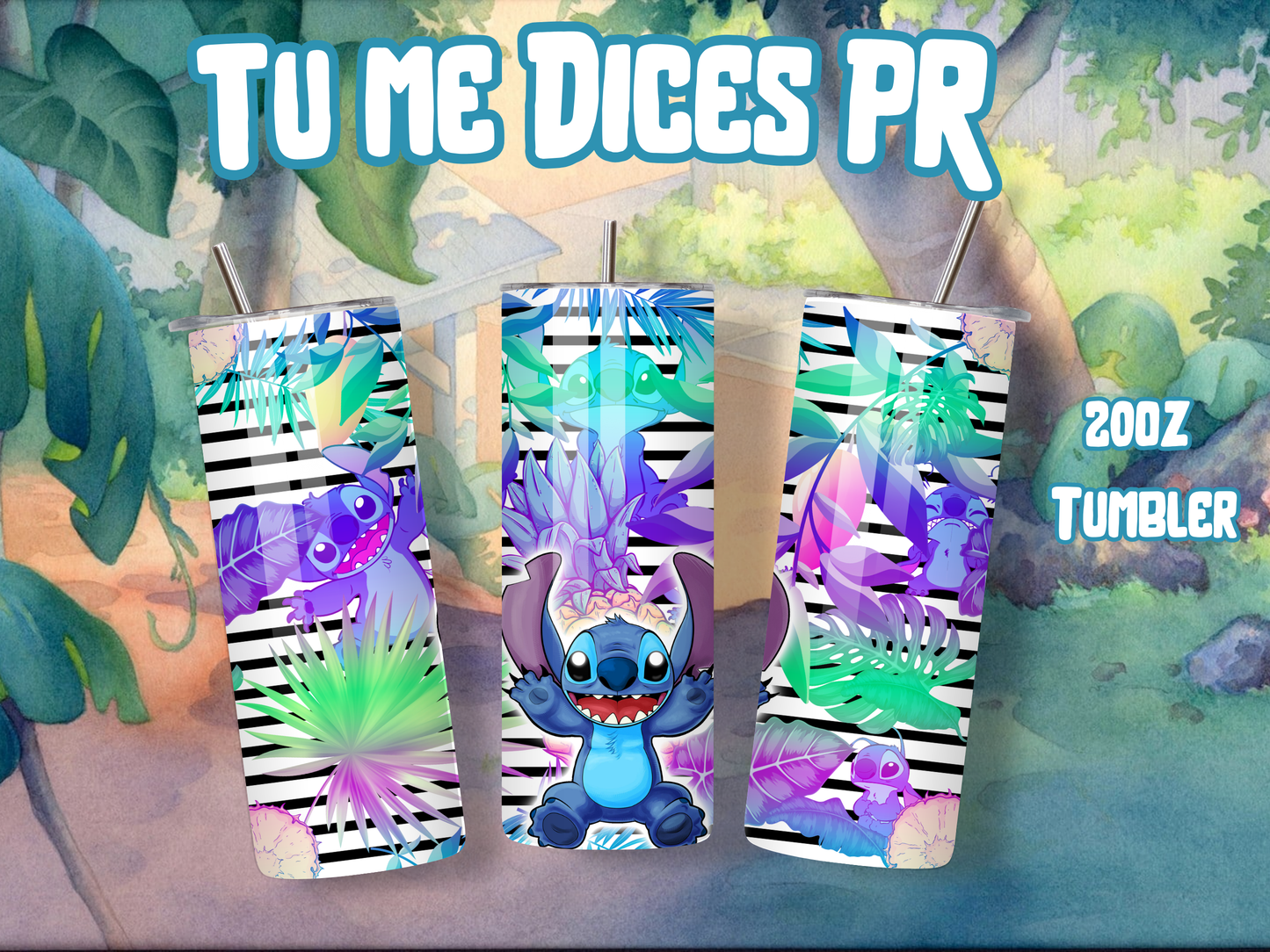 LILO & STITCH Skinny Tumbler
