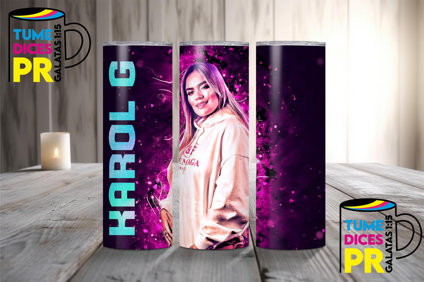 KAROL G Skinny Tumbler