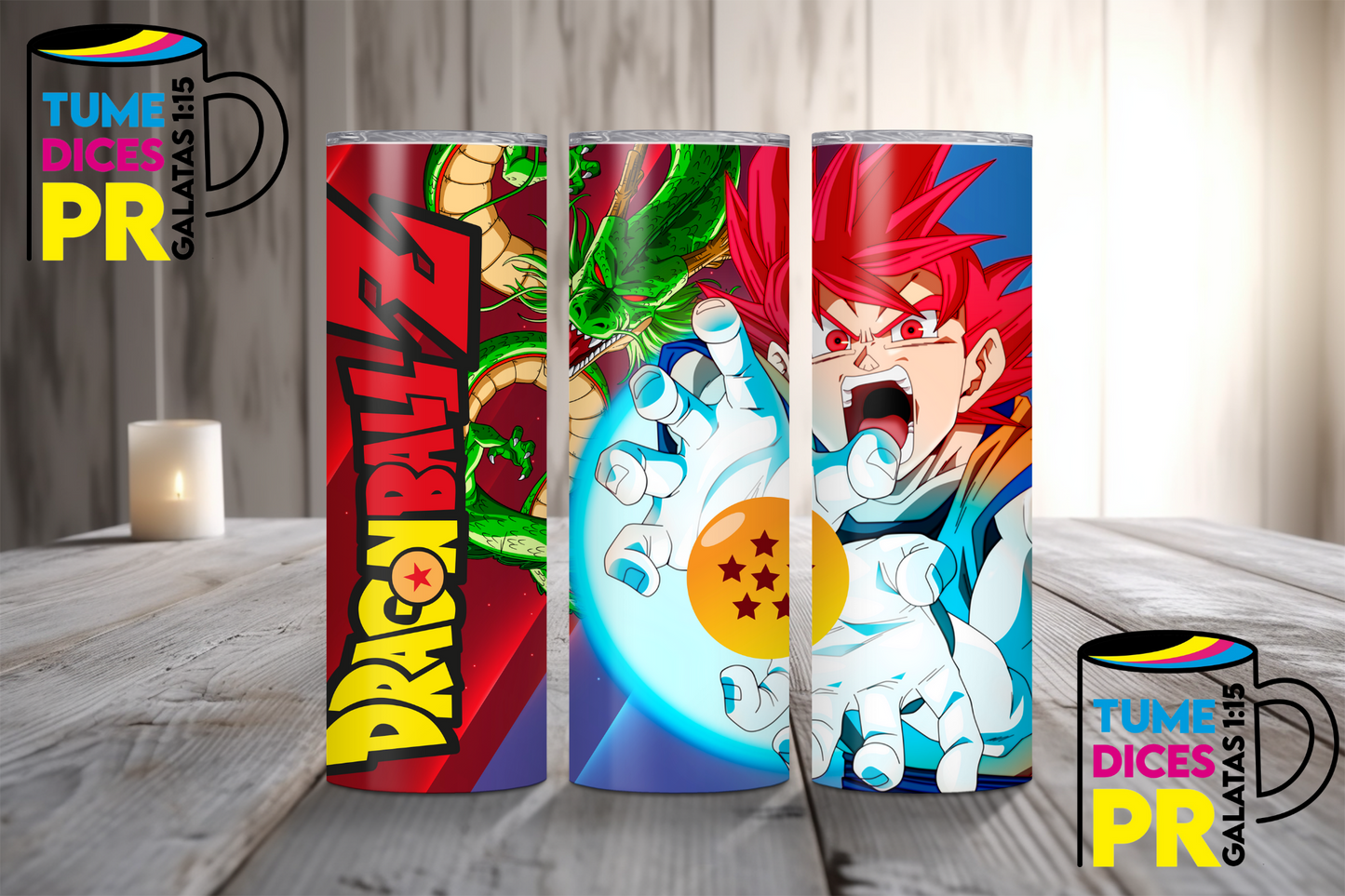 ANIME Skinny Tumbler