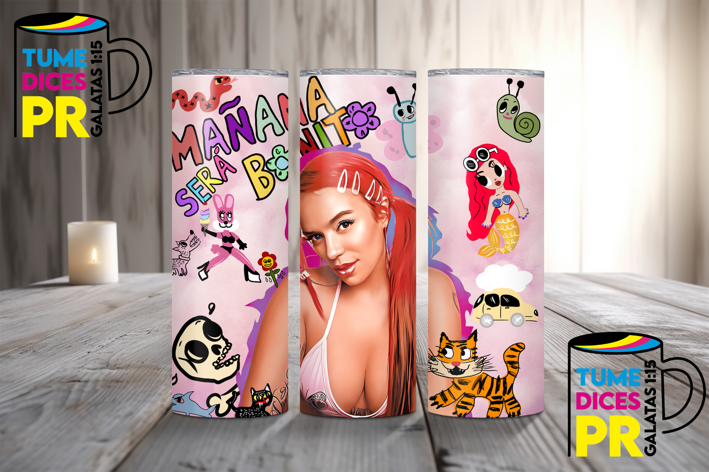 KAROL G Skinny Tumbler