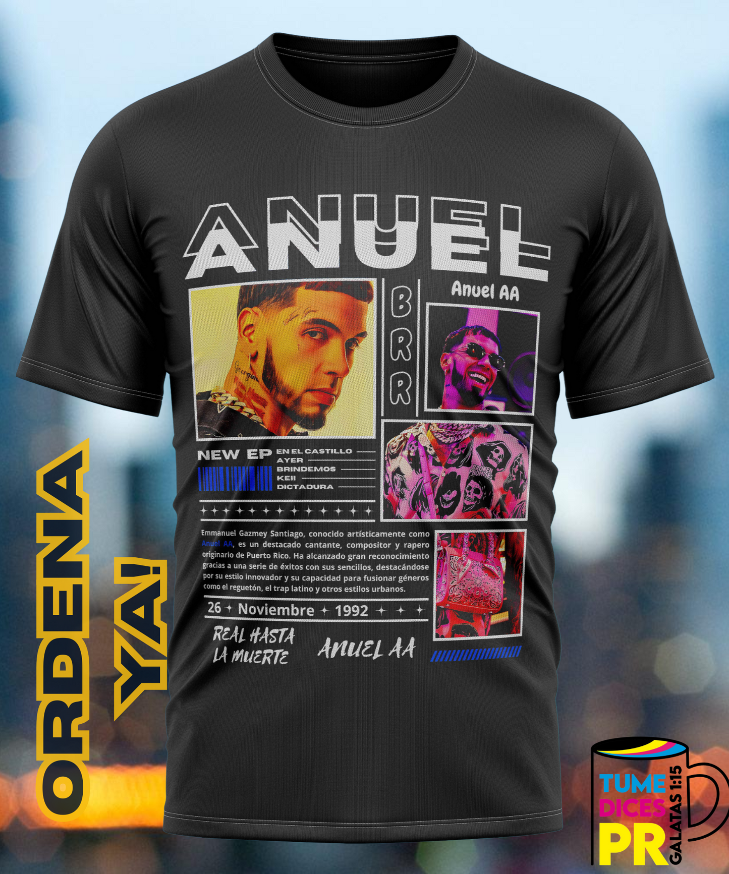ANUEL AA Camiseta