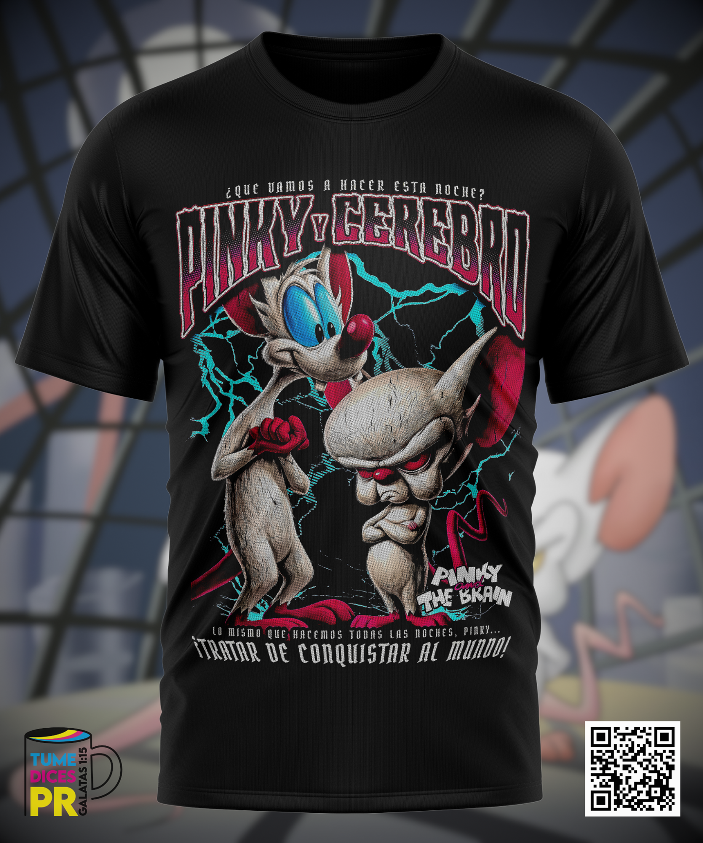 PINKY AND BRAIN Camisetas