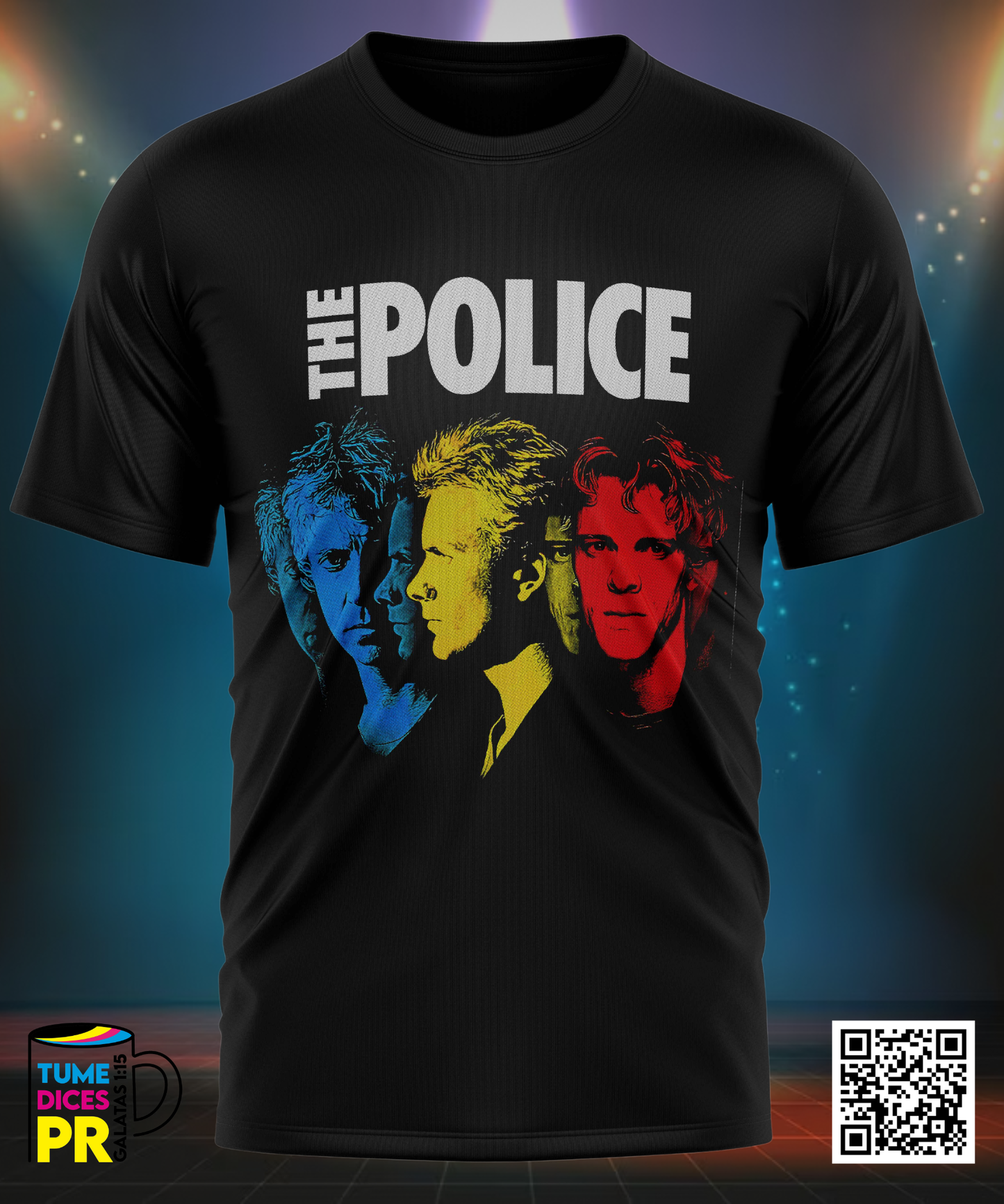 THE POLICE Camisetas