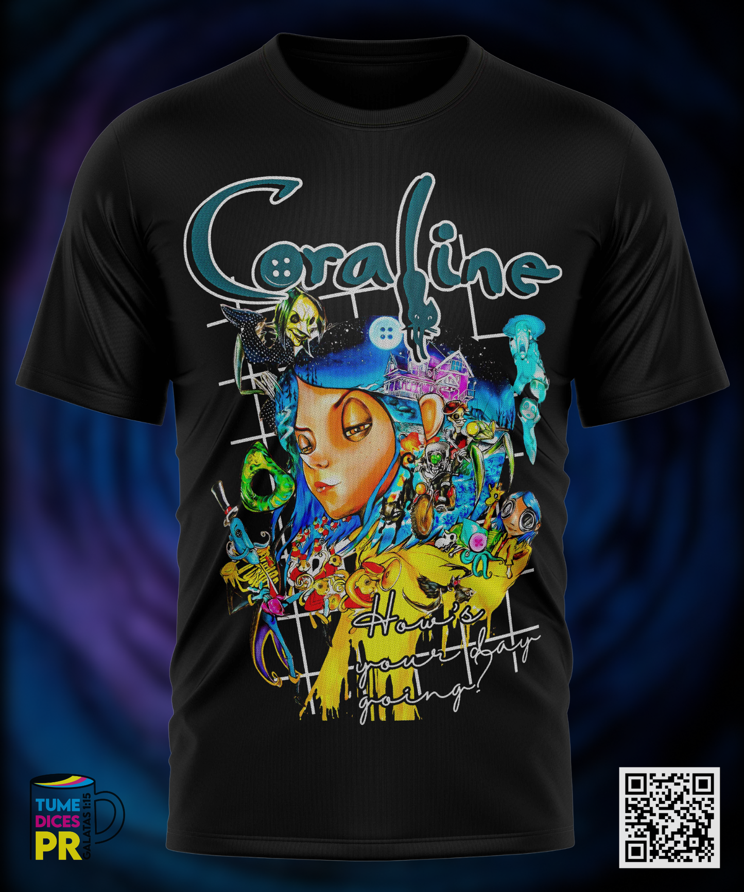 CORALINE Camisetas